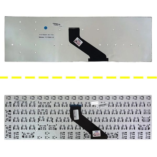 کیبورد لپ تاپ ایسر Aspire E1-570 مشکی-اینترکوچک بدون فریم